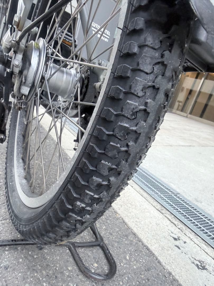 大阪府　子供乗せ　ヤマハ　電動アシスト自転車 チャイルドシート付き グレー