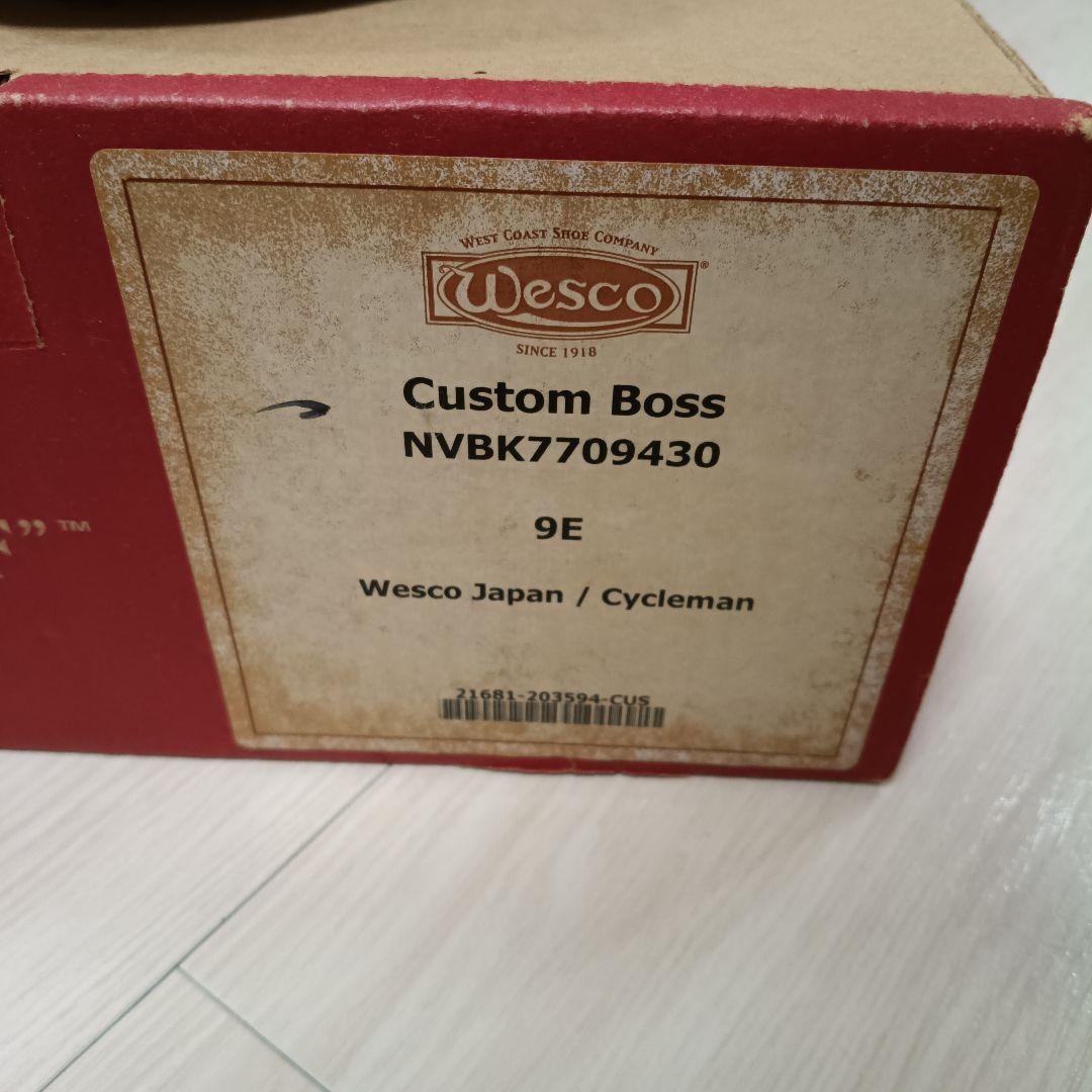 美品 WESCO CUSTOM BOSS 9E 27cm〜 エンジニア ペコス