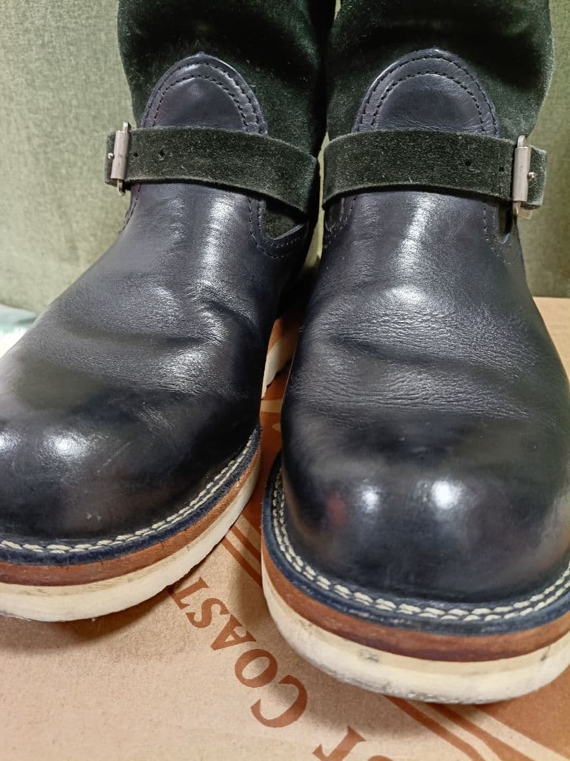 美品 WESCO CUSTOM BOSS 9E 27cm〜 エンジニア ペコス