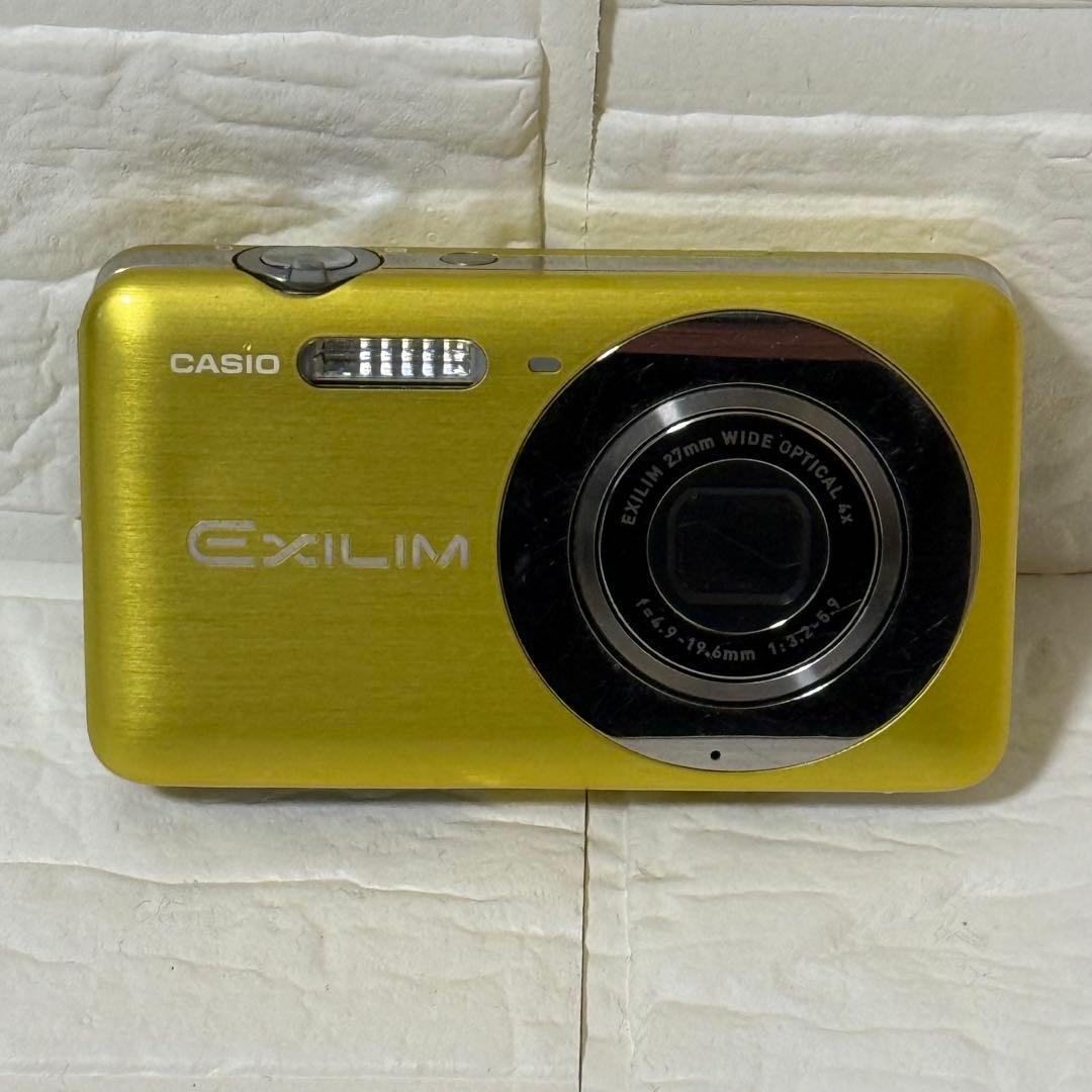 CASIO EXILIM EX-Z800 デジカメ イエロー 動作確認済 SD付