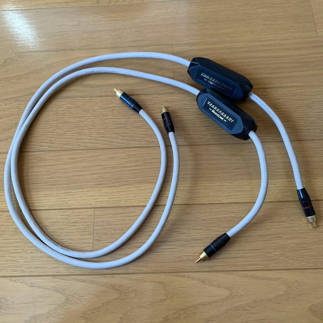 米国TRANS PARENT music link RCA1.0m 中古品 ①