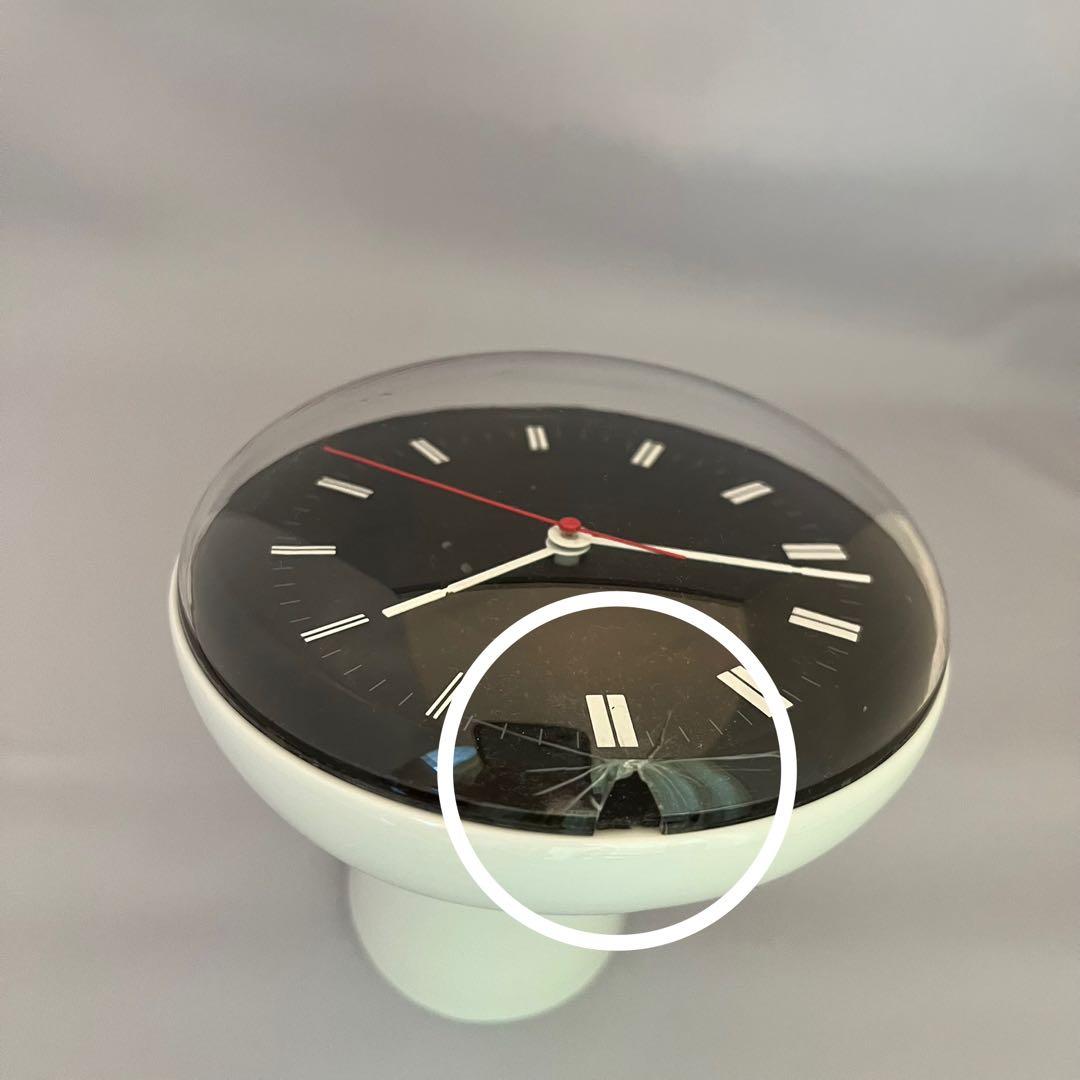 W*o様 ★訳あり★ セクティコン 置時計 アンジェロ・マンジャロッティ★動作品