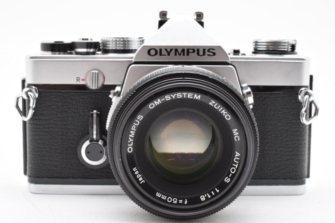 ■美品■ OLYMPUS OM-1＋ZUIKO F1.8 50mm《露出計OK》