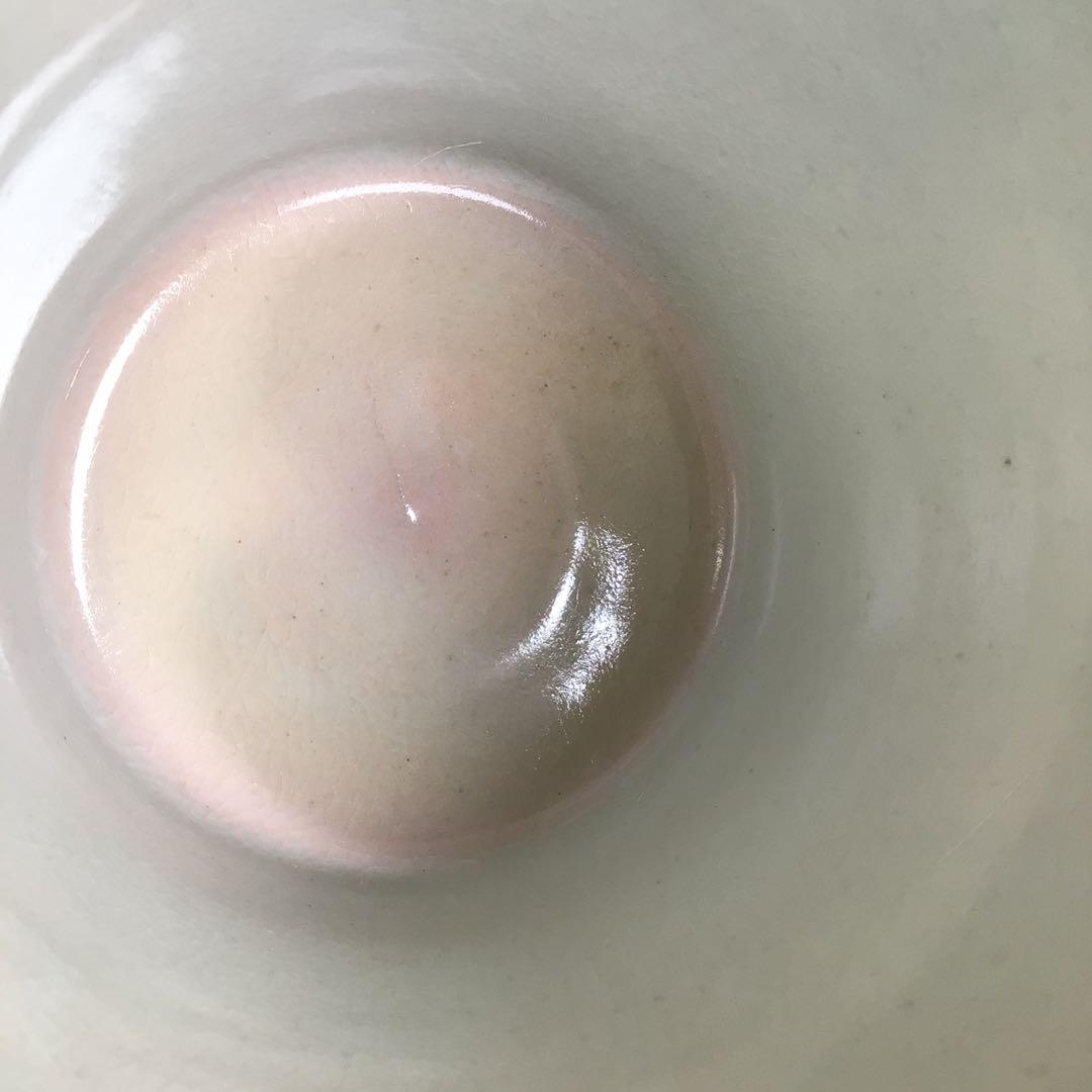 Ｐ８０４　水指　『平安　開山造』『礼賓手三嶋』『末広水指』　共箱　茶道具