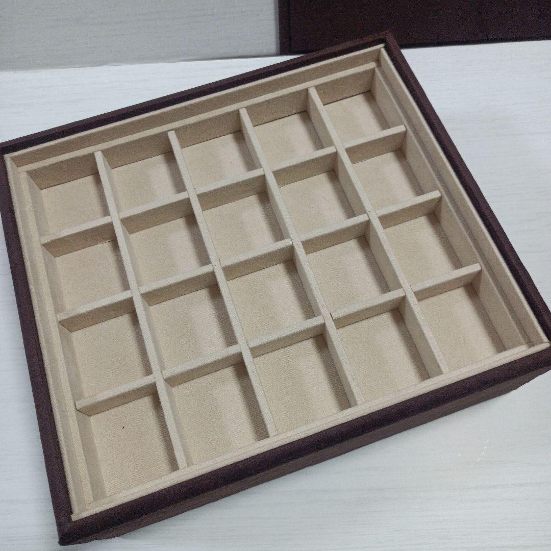 未使用アクセサリー収納ケース プロ仕様 ジュエリートレー　4個セット