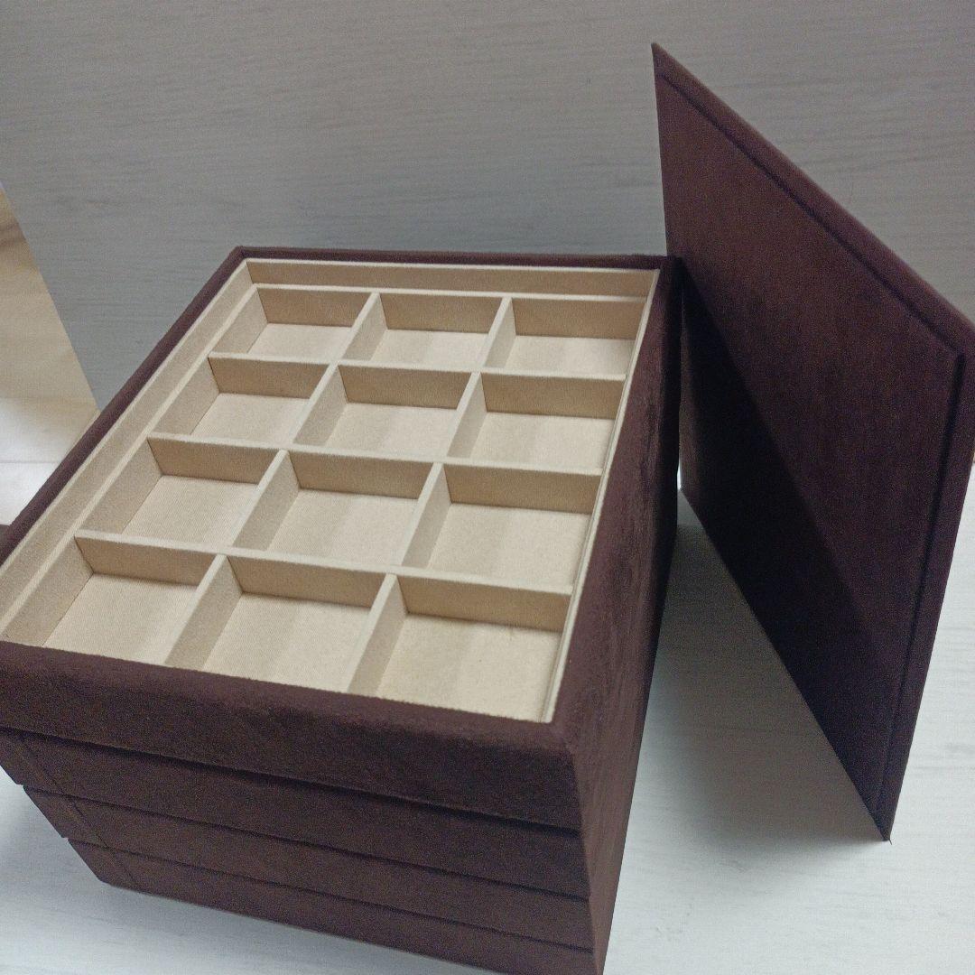 未使用アクセサリー収納ケース プロ仕様 ジュエリートレー　4個セット