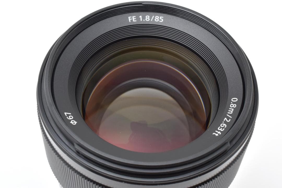 美品　SONY FE 85mm F1.8 SEL85F18 Eマウント M865