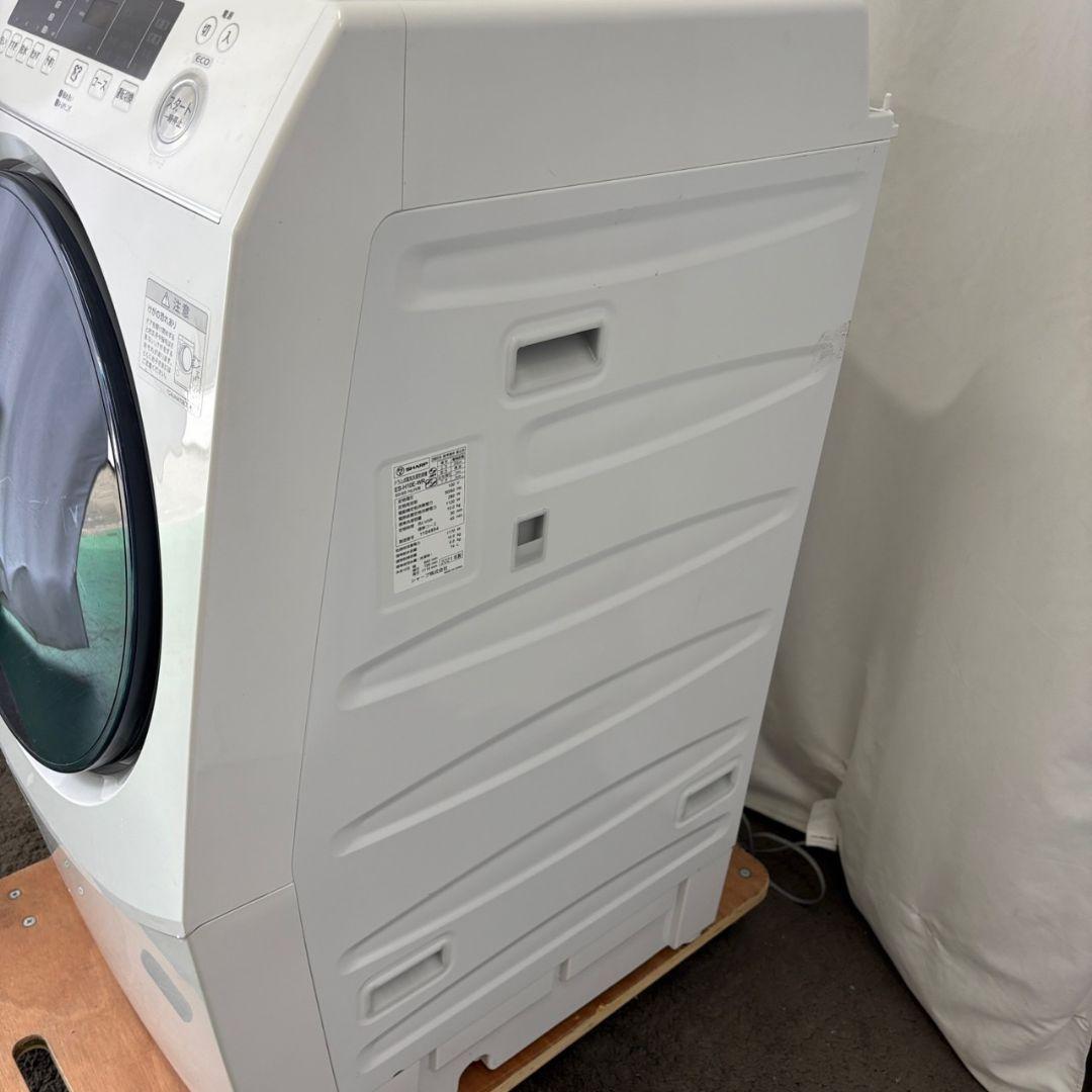 942　ドラム式洗濯機　SHARP　10キロ　右開　安い　綺麗　設置無料