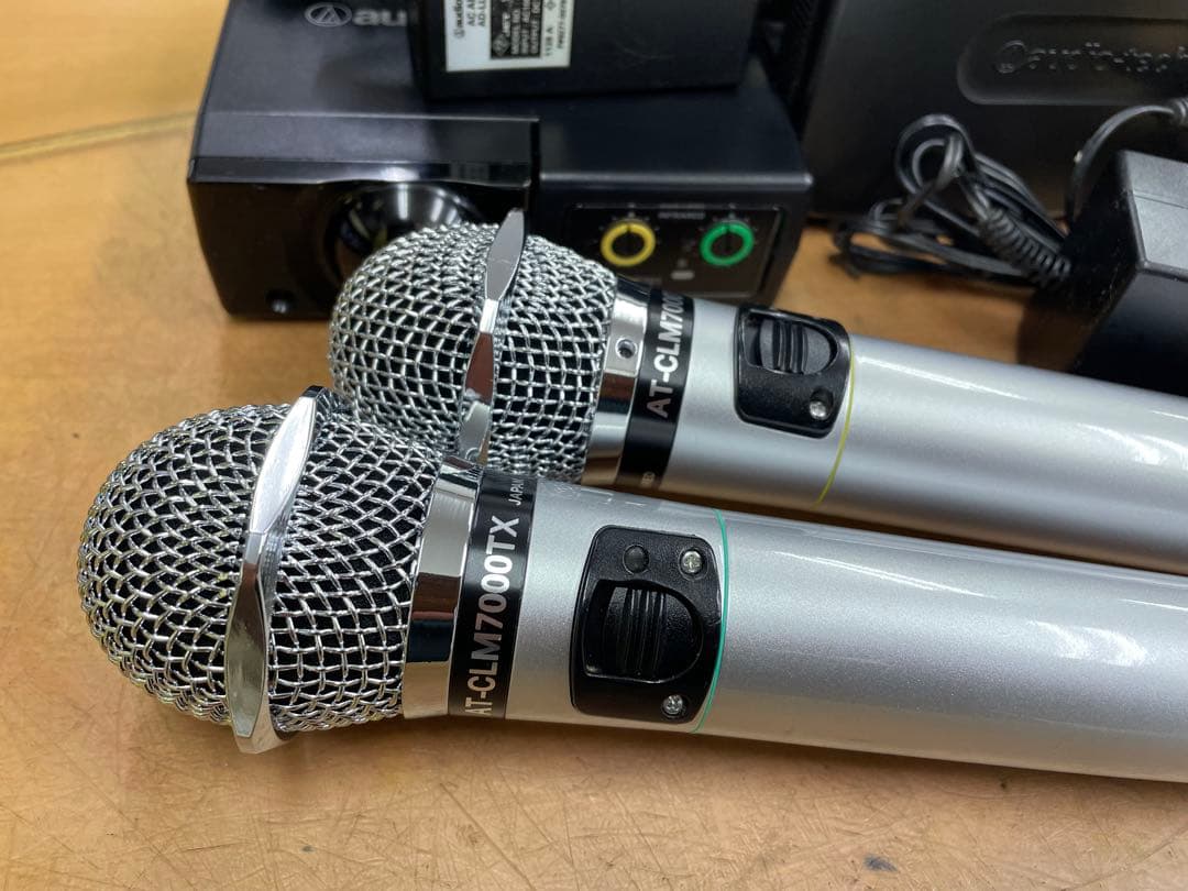 オーディオテクニカ製赤外線ワイヤレスマイクセットCR701+CLM7000