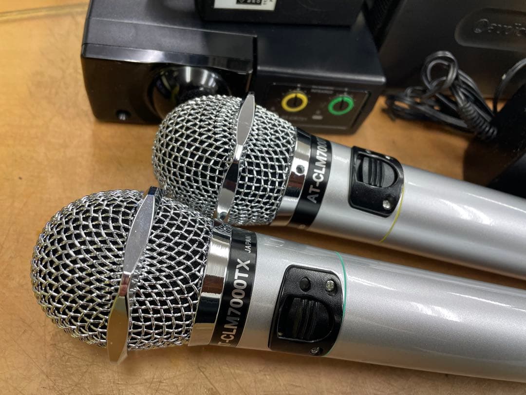 オーディオテクニカ製赤外線ワイヤレスマイクセットCR701+CLM7000