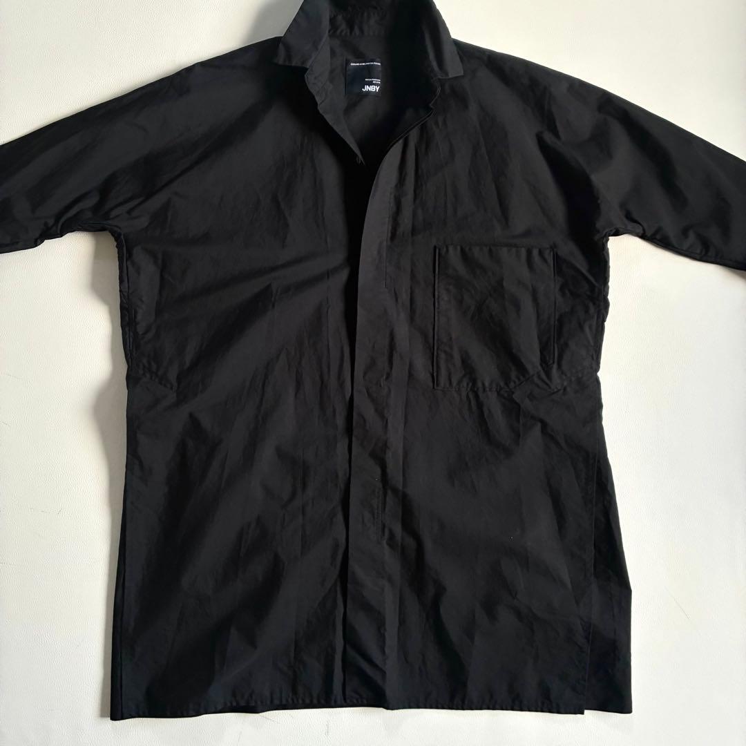 ◆美品◆JNBY◆4万程◆オーバーサイズシャツチュニック◆黒◆綿100%◆慈雨