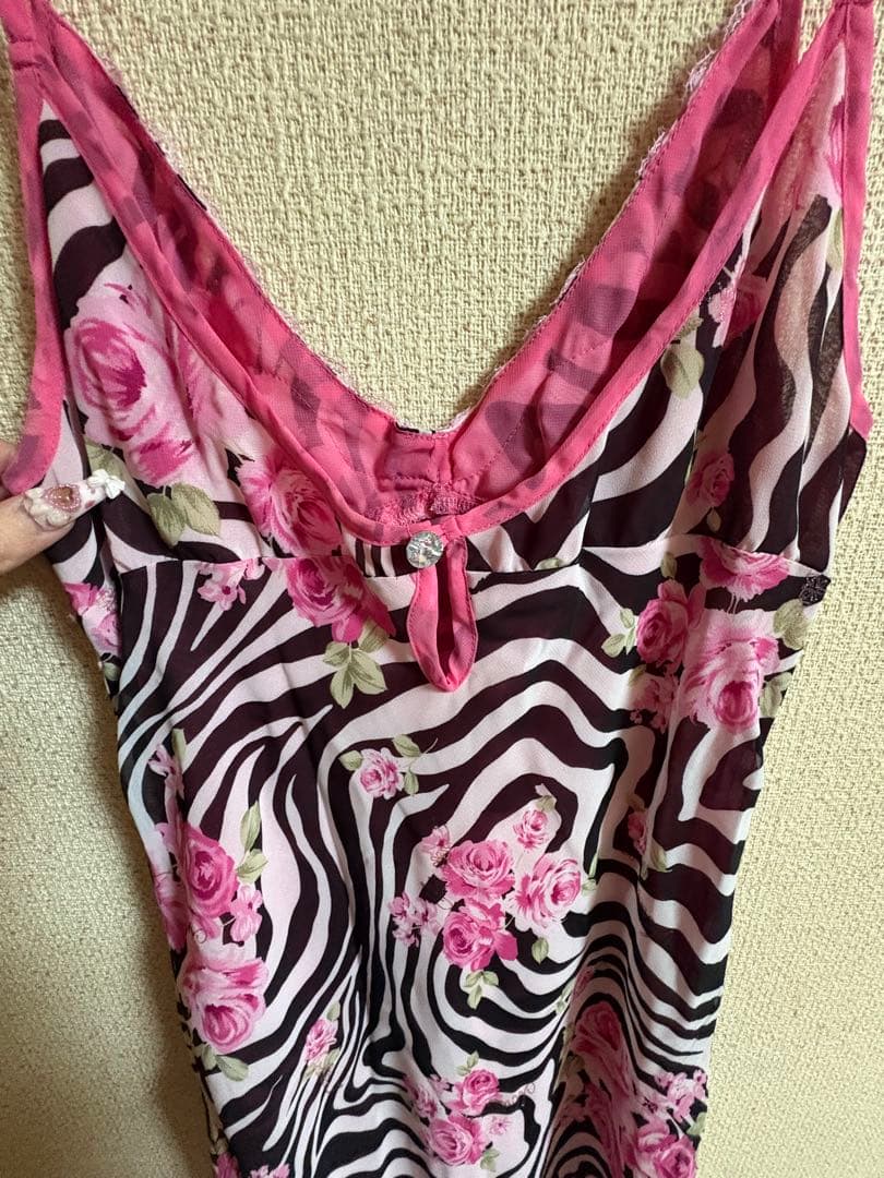 Rakutao様 MA＊RS 激レア★ゼブラ薔薇 オーダーメイド浴衣セット