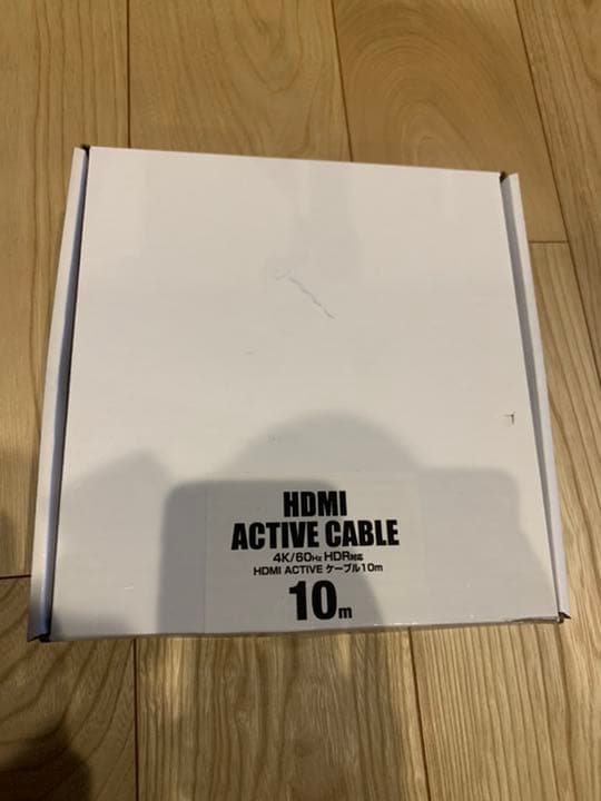 未使用　サンワサプライ　HDMI ケーブル　10m イコライザ内蔵