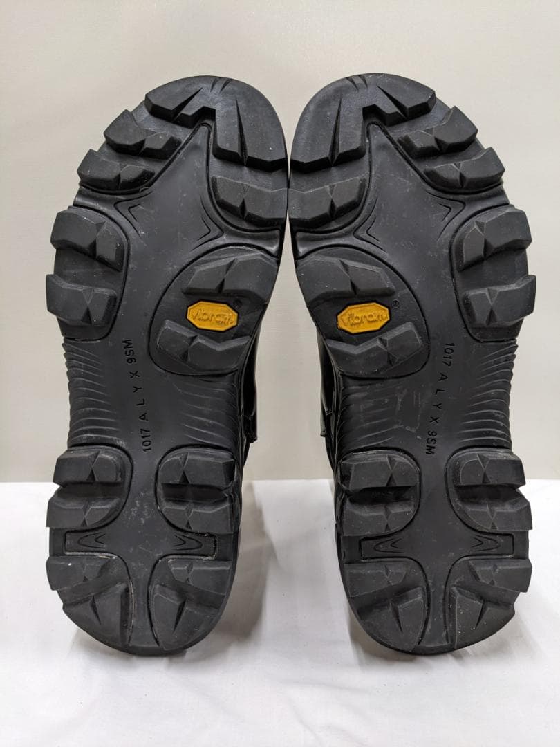 アリクス/バックルチェルシーブーツ/レザー/ビブラムソール/27.5cm前後