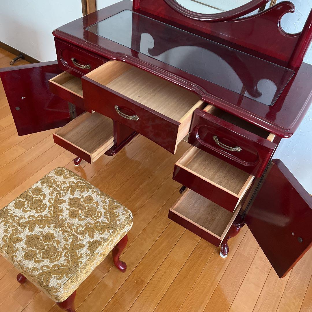 ドレッサー　鏡台　アンティーク