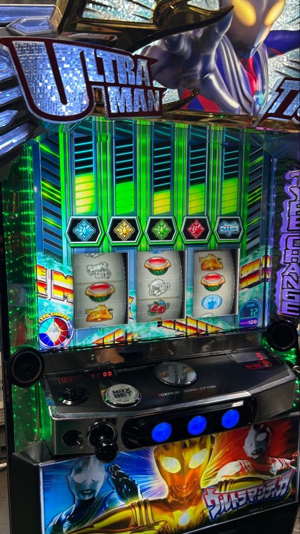 スマスロ パチスロ実機 ウルトラマンティガ 家庭用電源