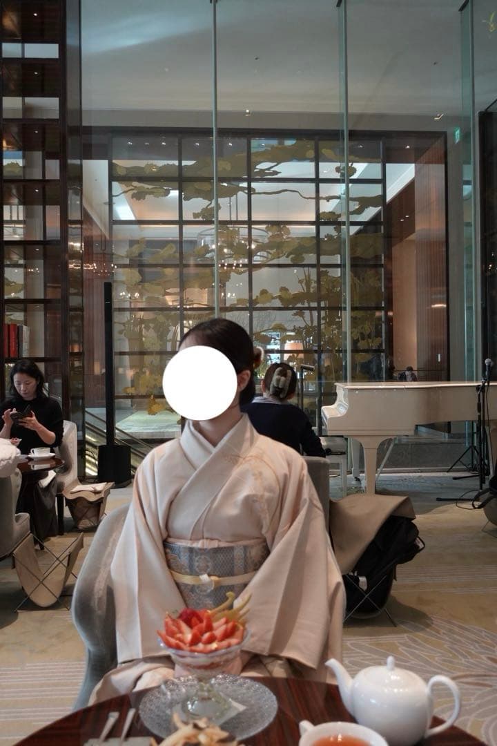 フルセット　訪問着　着物　帯　帯締め帯揚げ　七五三　結婚式