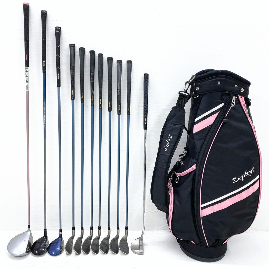 【豪華‼】 MIZUNO ミズノ レディース ゴルフ クラブ 初心者 セット L