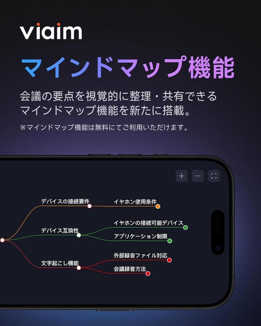 【新品・未使用】viaimOpenNote ワイヤレスAIイヤホン　最新モデル