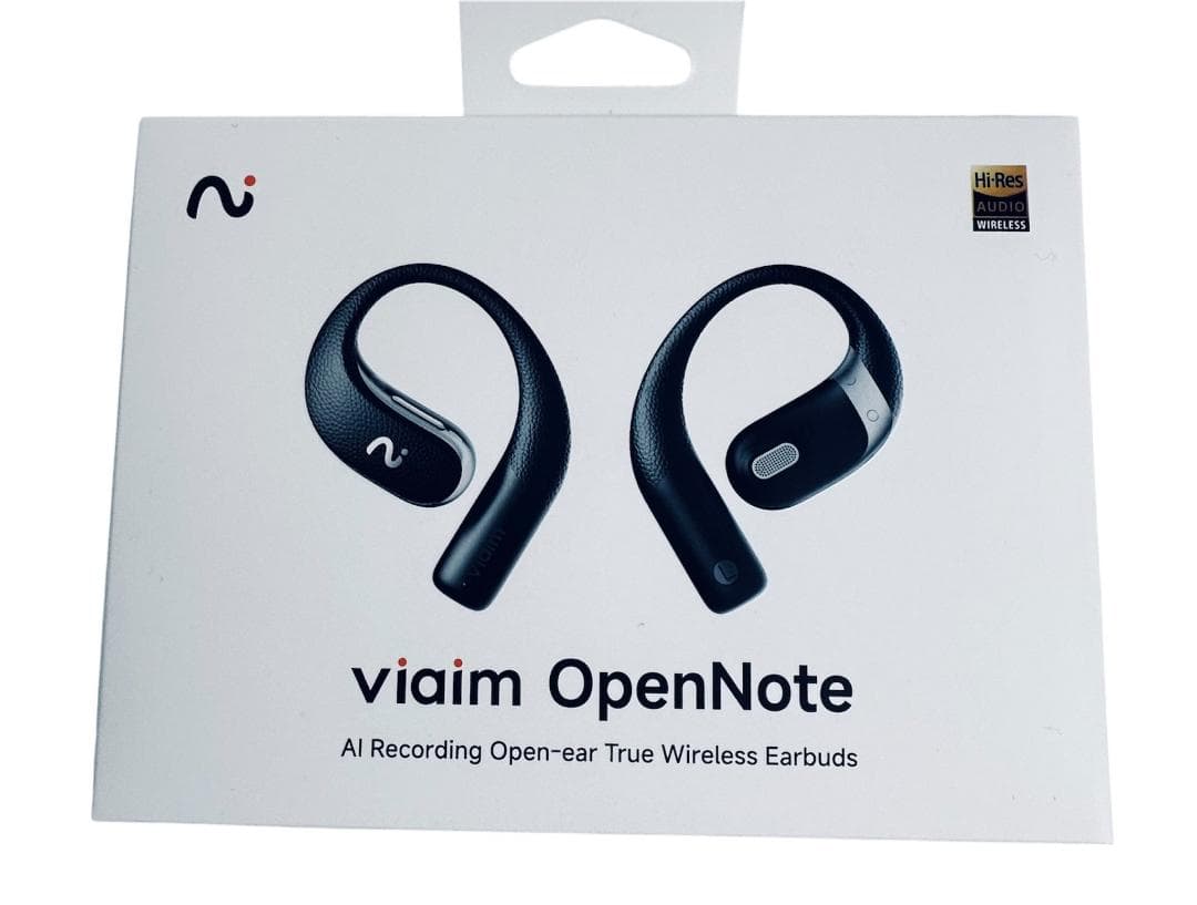 【新品・未使用】viaimOpenNote ワイヤレスAIイヤホン　最新モデル