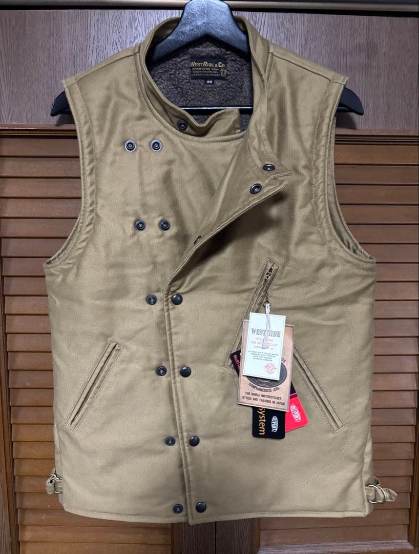 WESTRIDE ウエストライド ナパ　napa ベスト　裏ボア