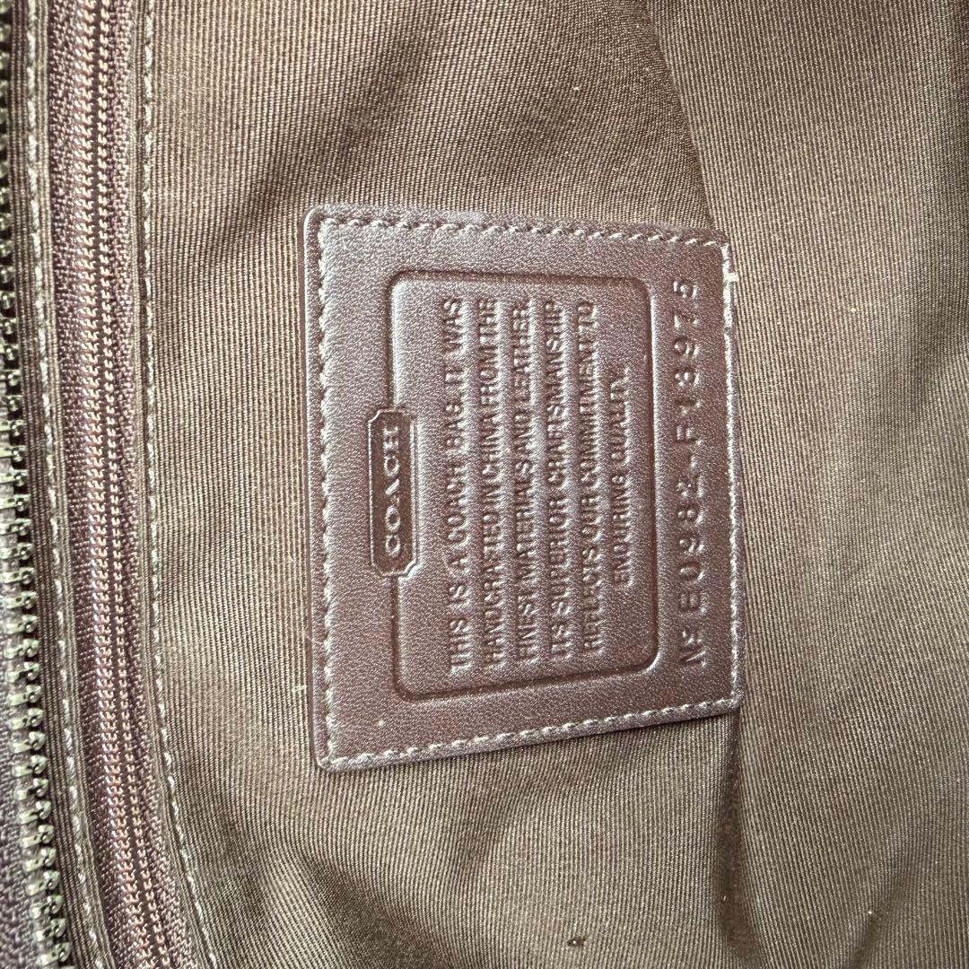 バッグ Vintage Coach One Shoulder Bag Turn Lock