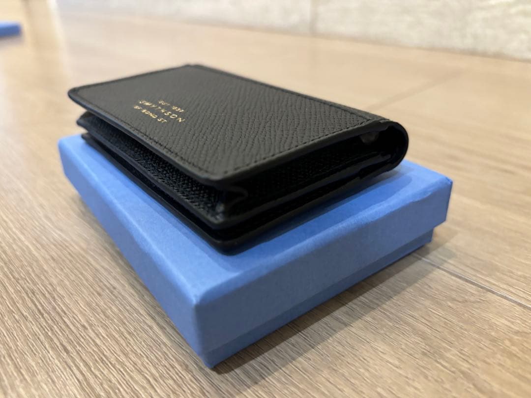 新品 スマイソン 名刺入れ ブラック
