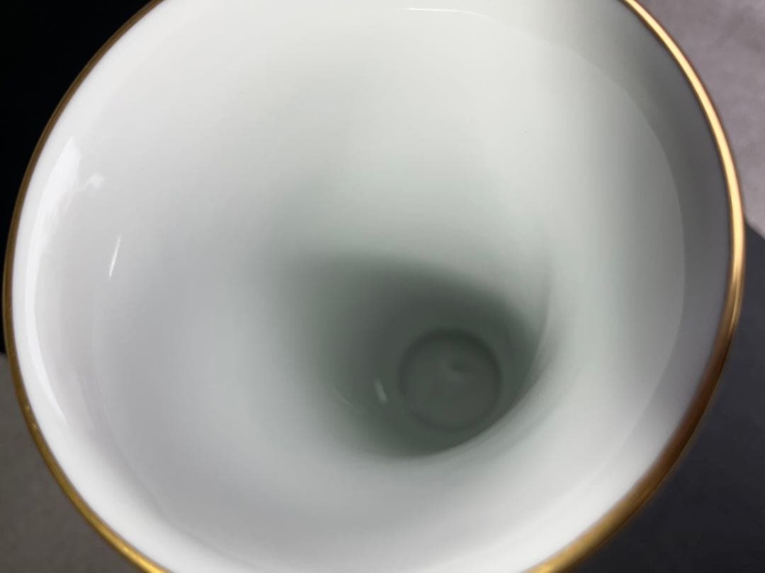 深川製磁 君島一郎 9号花生　花瓶　　Bエレガンス