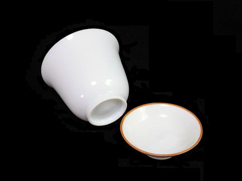 古伊万里　白磁　蓋向付　江戸中期　C358AS-fbjr