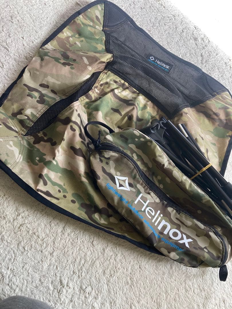 Helinox アウトドアチェア 迷彩