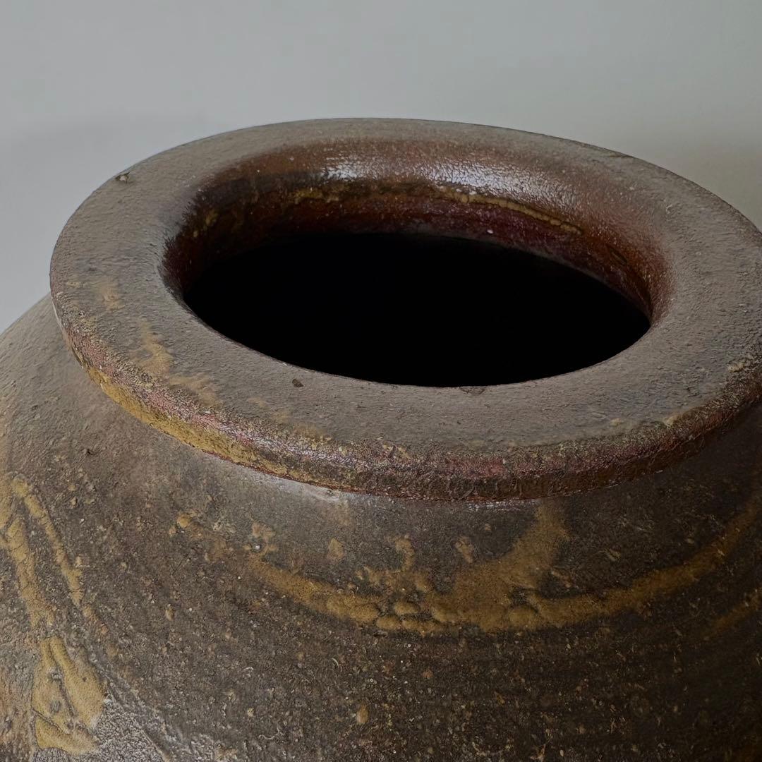 古備前　大壺　高さ40cm 酒壺　骨董　時代物