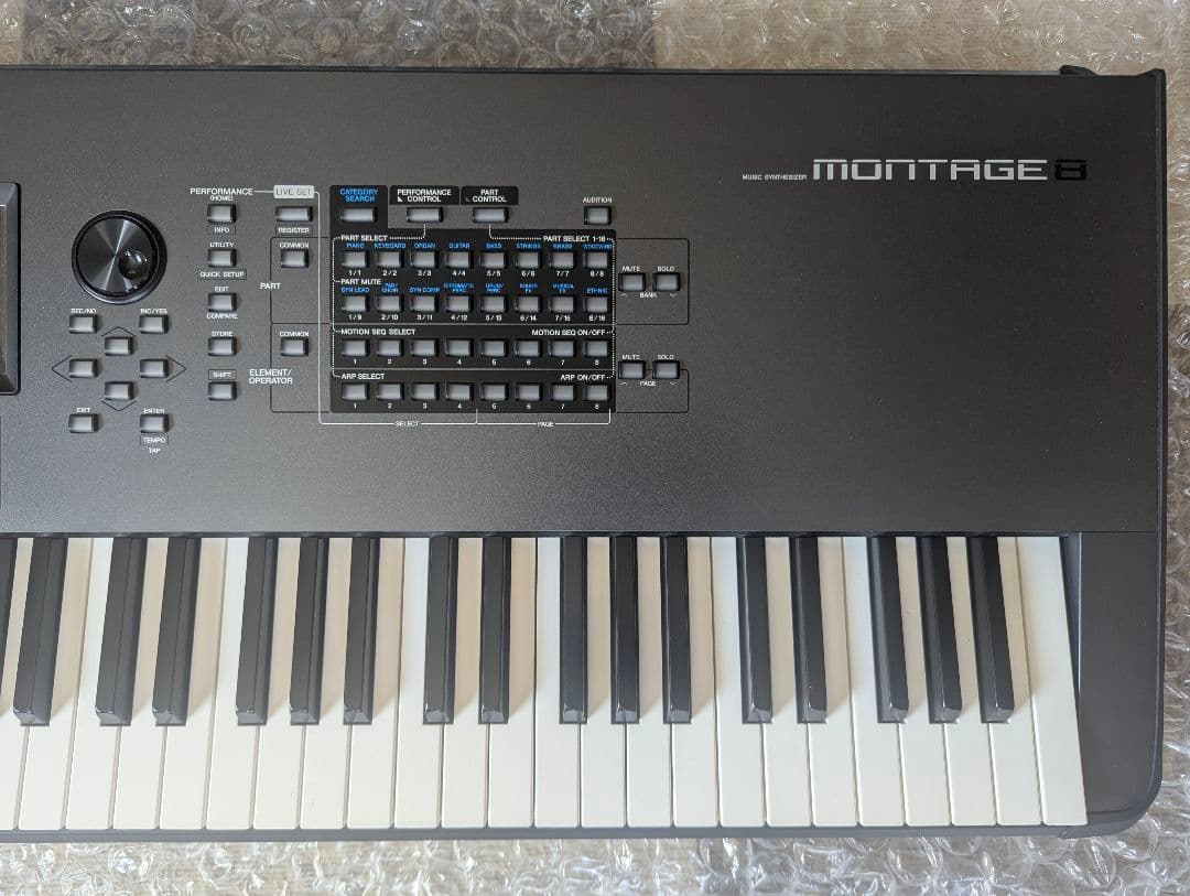 Yamaha Montage 8 88鍵 シンセサイザー 美品