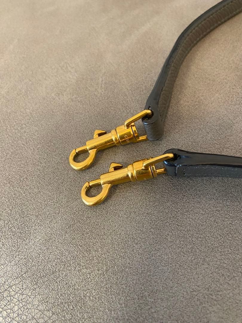 美品　セリーヌ　ベルトバッグ　ナノ