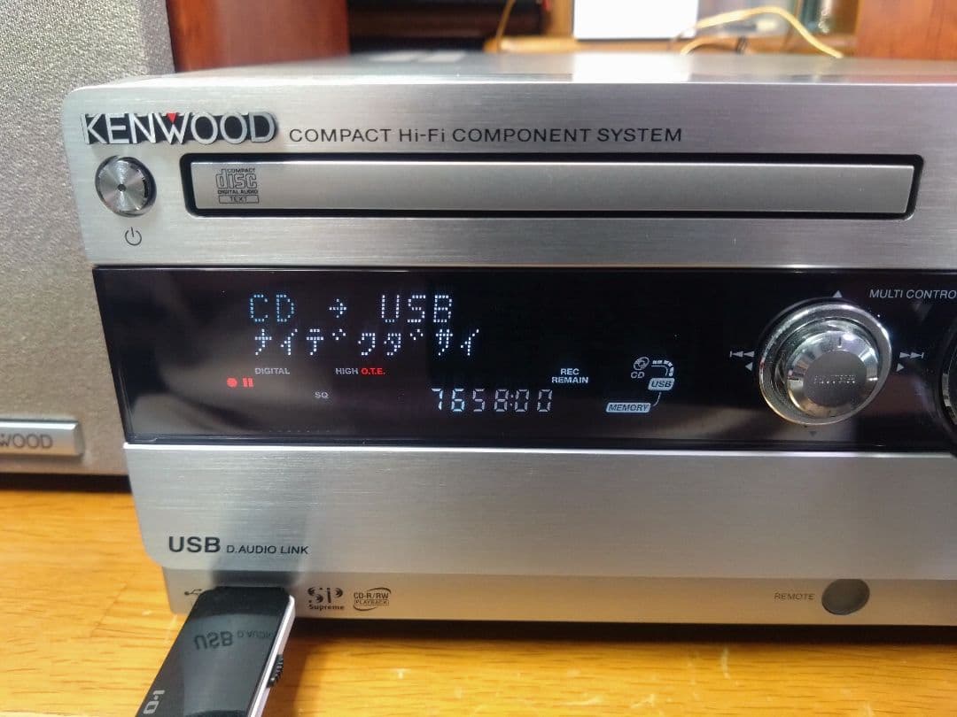 【エーちゃん】KENWOO RD-UDA55 CDレシーバー