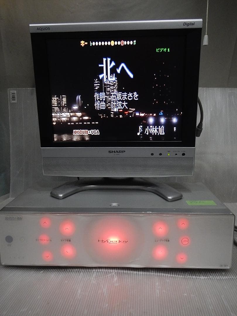 ジョイサウンドカラオケ機　JS-W1 mic　RCAvideoコード付き