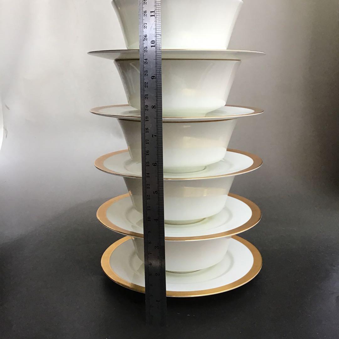 ❤️SALE MIKASAナルミBon China 皿付き深鉢5客