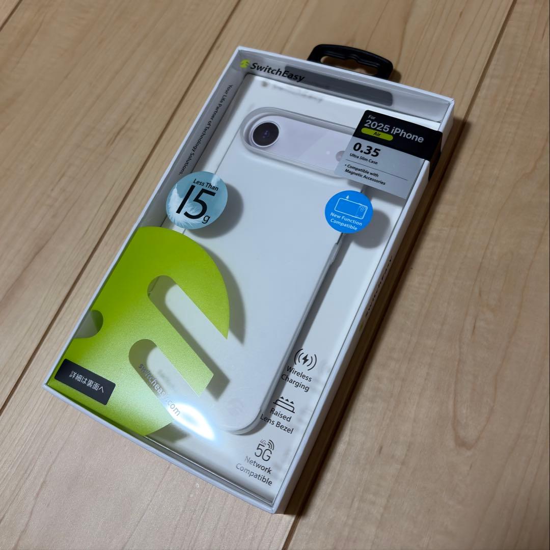 【ほぼ新品】iPhone Air 256GB クラウドホワイト【オマケつき】