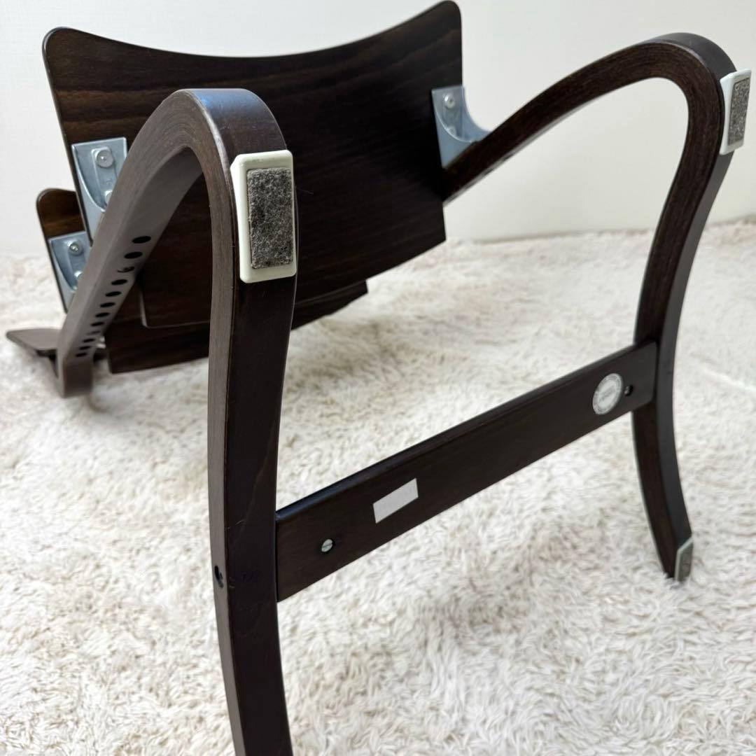 Leander リエンダー ハイチェア 北欧 ウォールナット 木製 ベビーチェア