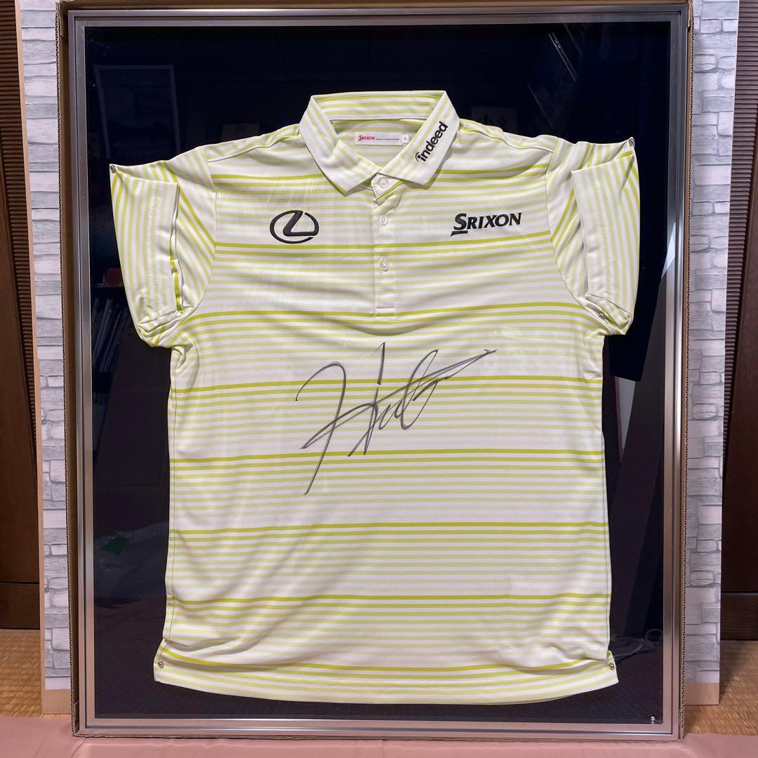 【マスターズ優勝】松山英樹選手サイン入りレプリカウェア懸賞当選品 当選通知書付き