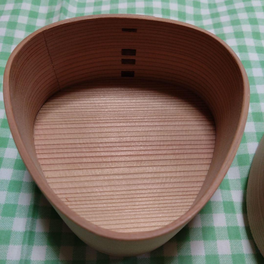 柴田慶信商店　曲げわっぱ　おむすび