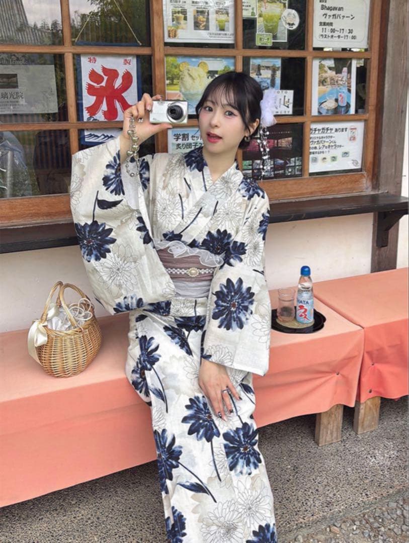 【即発送】新品 GRL grl グレイル ガーベラ浴衣セット tu1495