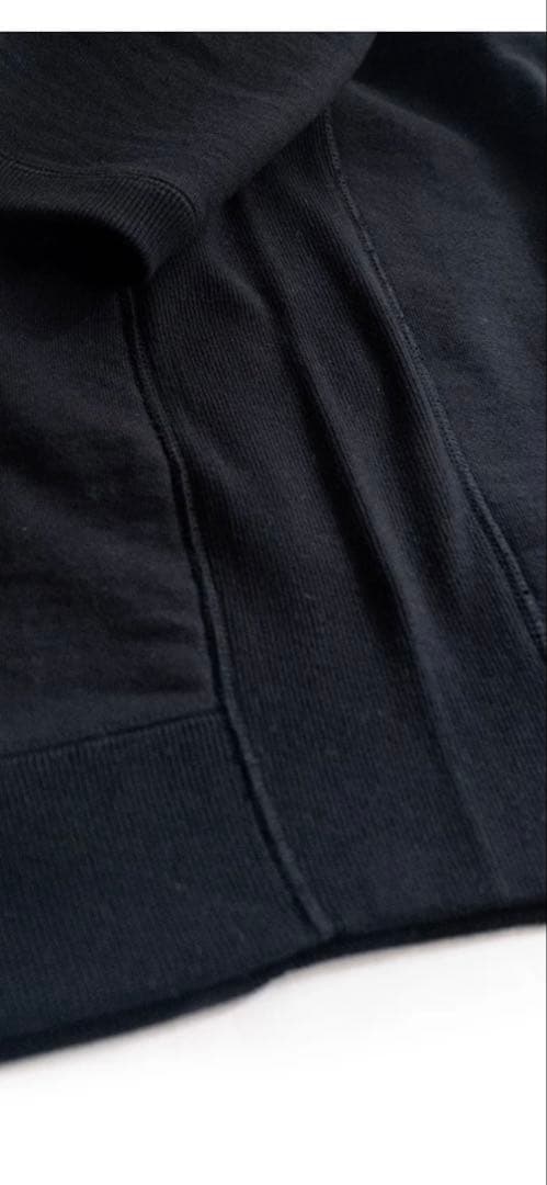 WASEW TOUGH BRAIDED S/S SWEAT SHIRT 黒