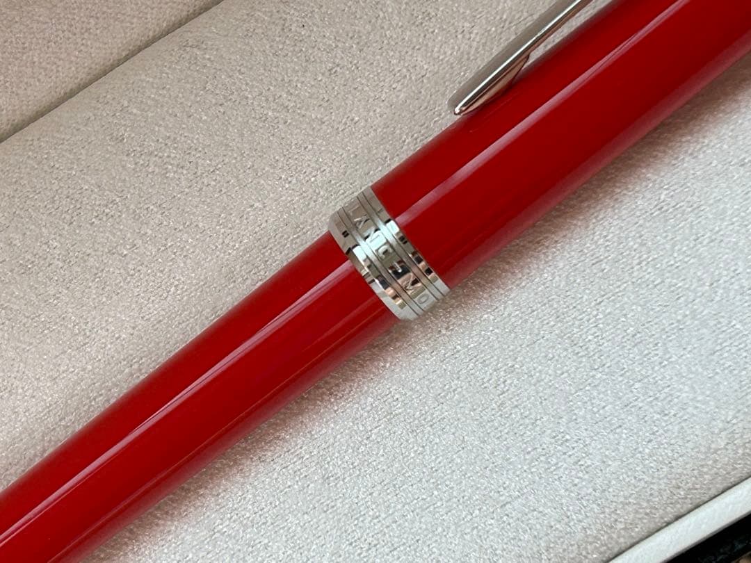 新品未使用◆モンブラン PIX ボールペン 赤 希少品　銀座伊東屋購入