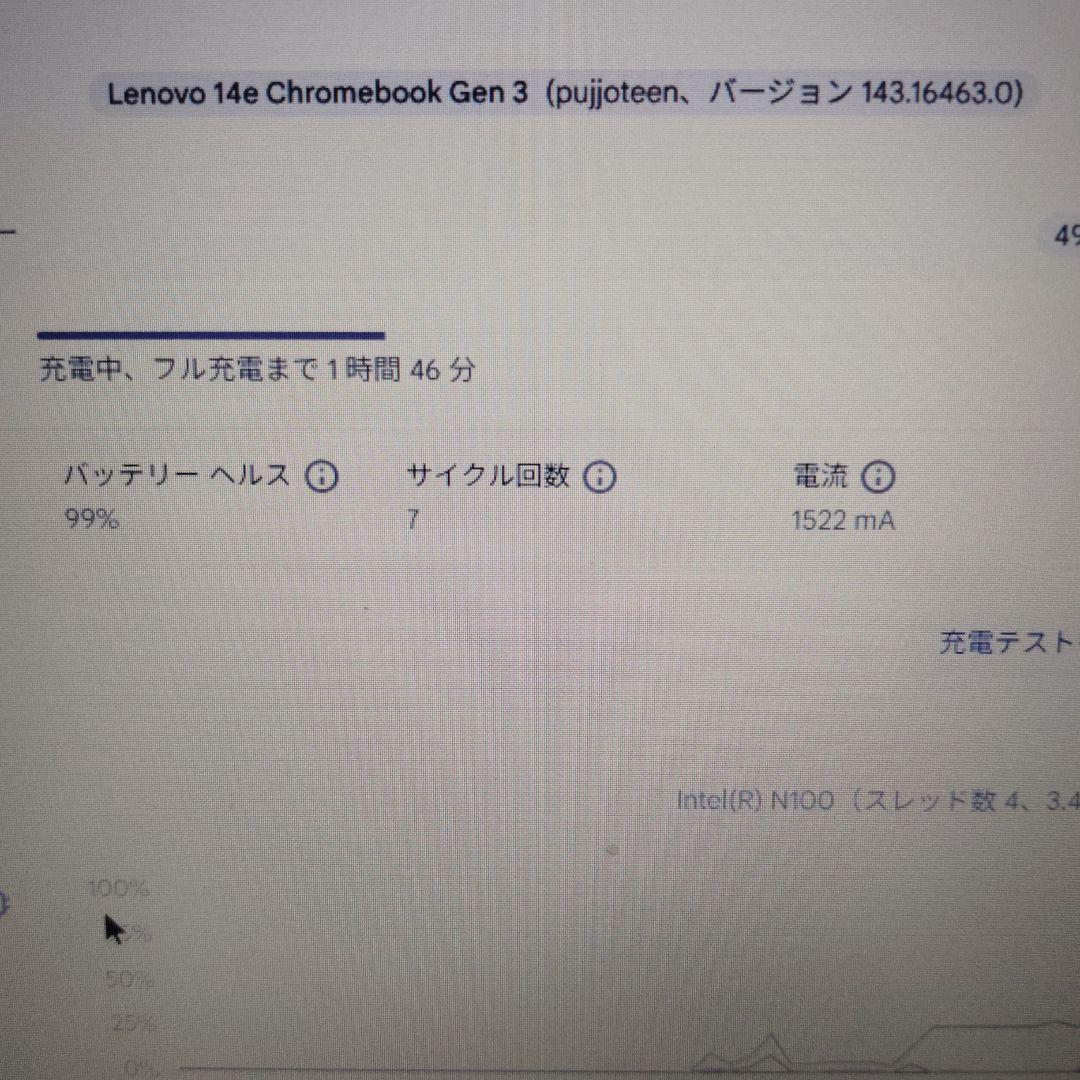 Chromebook本体 Lenovo 14e Chromebook Gen 3(Intel)
