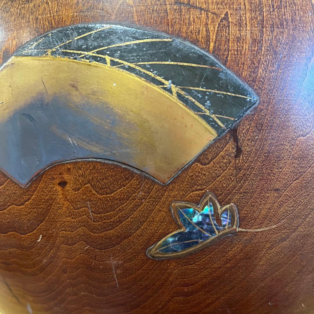 100年前　アンティーク　希少品　昭和3年製　昭和レトロ　ヴィンテージ　木製火鉢