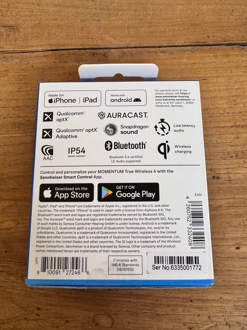 おつSennheiser Momentum True Wireless 4