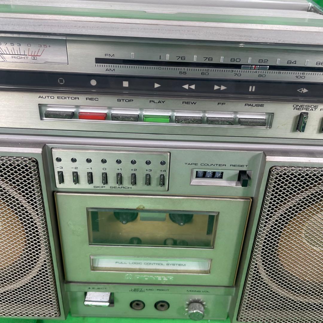 ハ*ん様 Pioneer ランナウェイ ステレオラジカセ SK-900 昭和レト