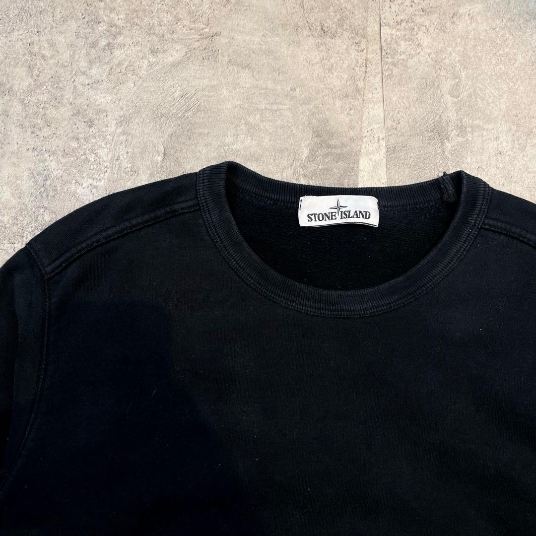 STONE  ストーンアイランド スウェット トレーナー ブラック