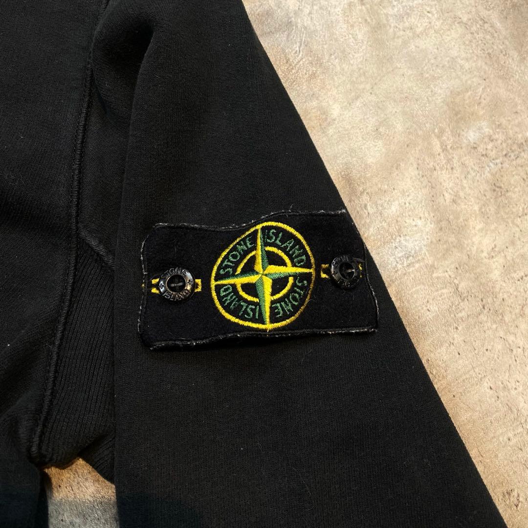 STONE  ストーンアイランド スウェット トレーナー ブラック