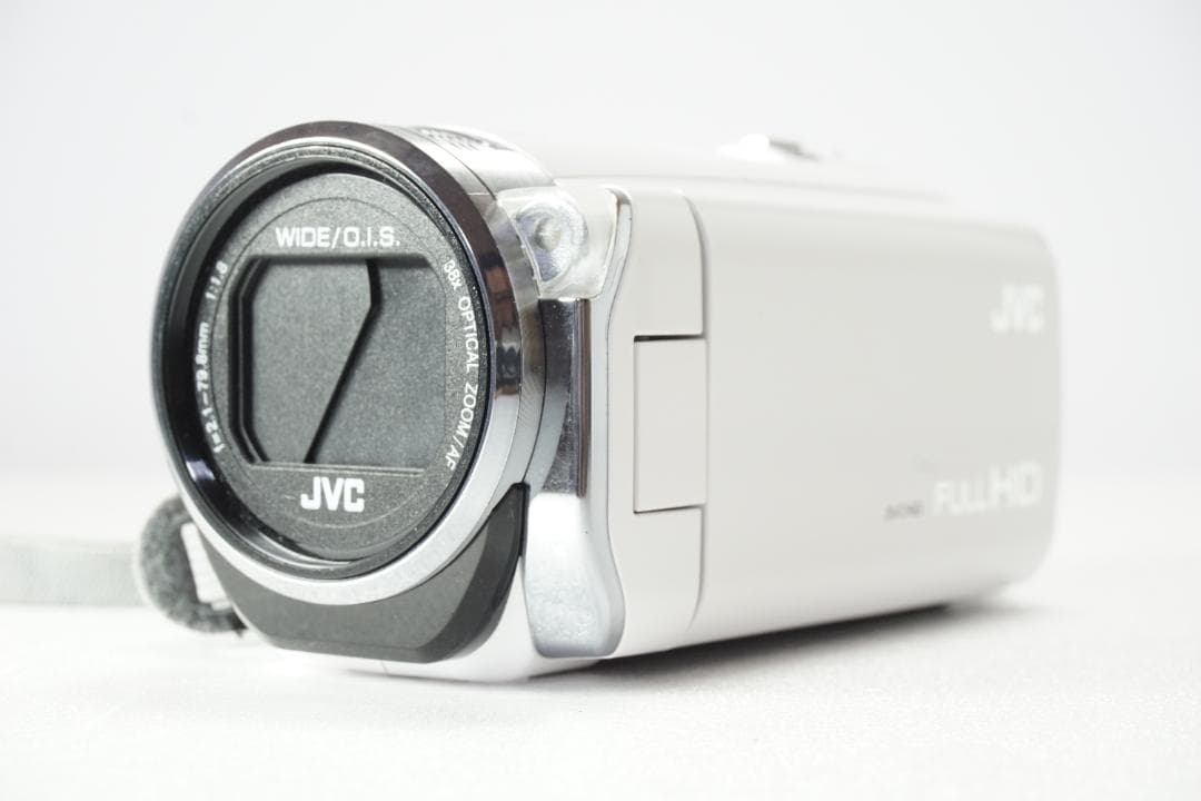[動作確認済み] JVC GZ-E565 ビデオカメラ ホワイト 箱付き
